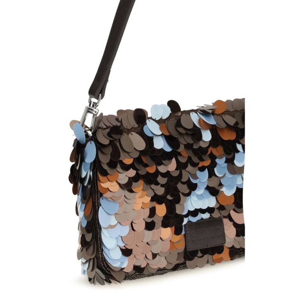 Staud Multicolor Marabou Shoulder Women's Bag - Picture 4 of 4